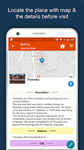 Bolivia Travel & Explore, Offl Screen 2