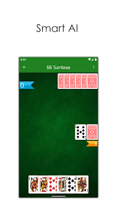 66 Santase - Classic Card Gameのおすすめ画像1