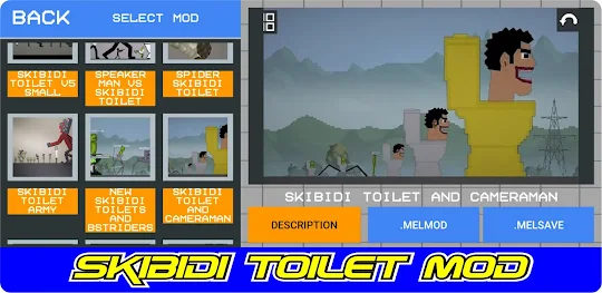 Download Skibidi toilet Melon Sandbox on PC (Emulator) - LDPlayer
