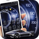 Super car speedometer theme icon