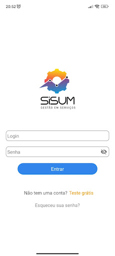 Android application SisUM screenshort