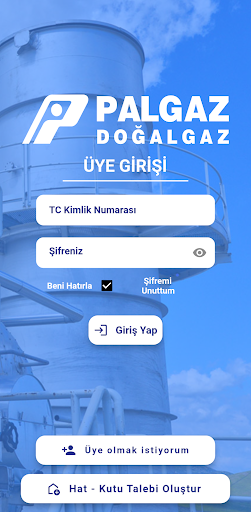 Android application Palgaz Doğalgaz screenshort
