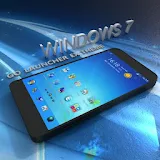 Blue Windows 7 GoLauncher Free icon