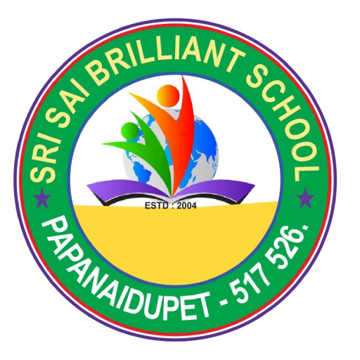 Sri Sai Brilliant School logo
