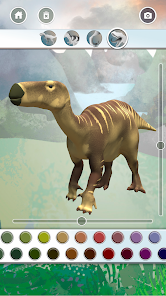 Dinosaurs 3D Coloring Book  screenshots 3