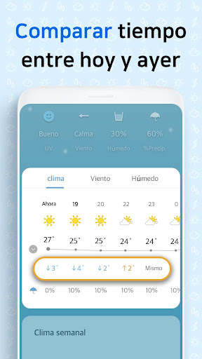 Pantalla del Clima screenshot 2