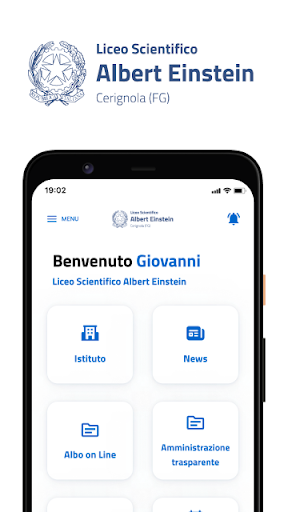 Android application Liceo Scientifico Einstein screenshort