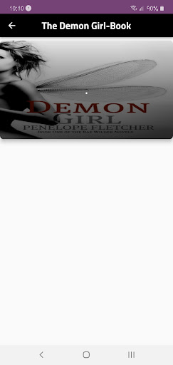 Android application The Demon Girl-Book screenshort