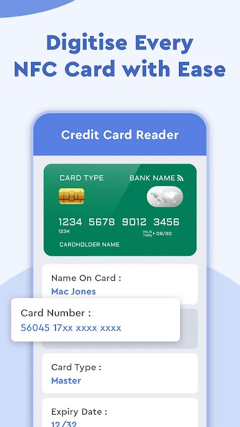 NFC : Credit Card Readerのおすすめ画像3