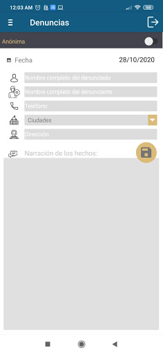 PJECZ APP Screen 2