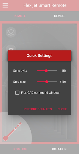 Flexijet Smart Remote Screen 3