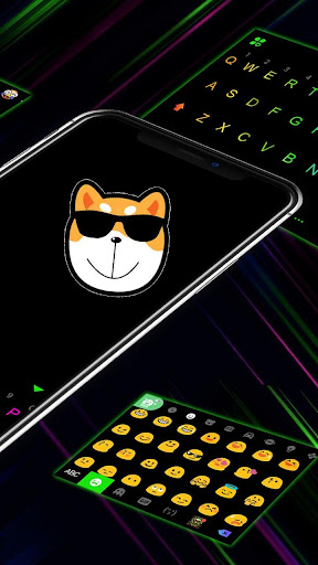 LED Neon Black Theme Screen 3