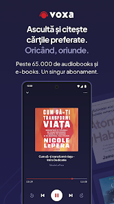 Screenshot 1 Voxa - Audiobooks & E-books android