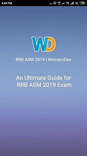 Android application RRB ASM | WinnersDen screenshort