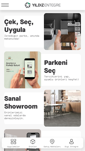Android application Yıldız Entegre screenshort
