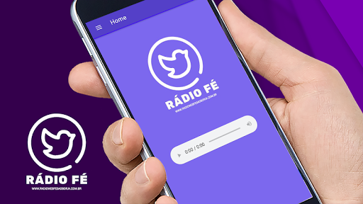 Android application Rádio Web Fé screenshort