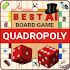 Quadropoly Best AI Board Business Trading Game1.78.76