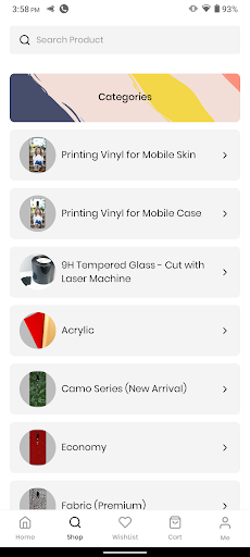 Mobicare - Paperstore Screen 2