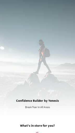 Android application ConfidenceBuilderbyYenesis screenshort