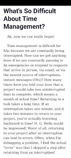 Time Management For System Screen 3