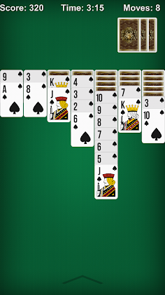 Solitaire Spiderette HD - Screenshot 2