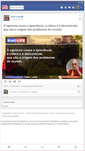 Kodilife Rede Social do Saber Screen 3