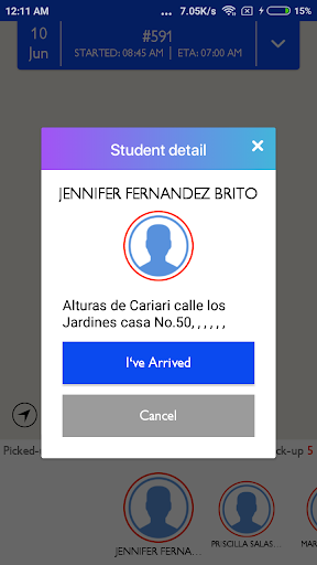 Ubicame Employees Screen 2