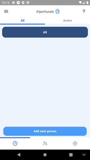 Android application Alpenhunde screenshort