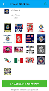 Chivas Guadalajara Stickers