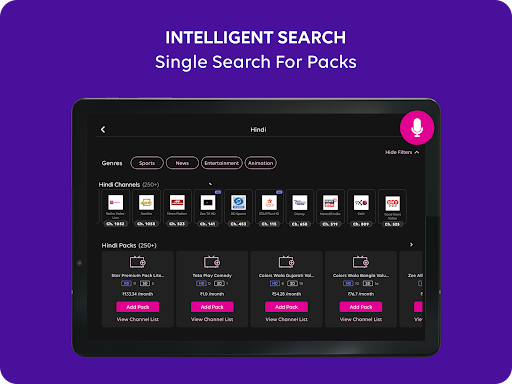 Tata Play - Live TV & DTH Pack screenshot 15