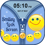 3D Smiley Zipper Lock Screen icon