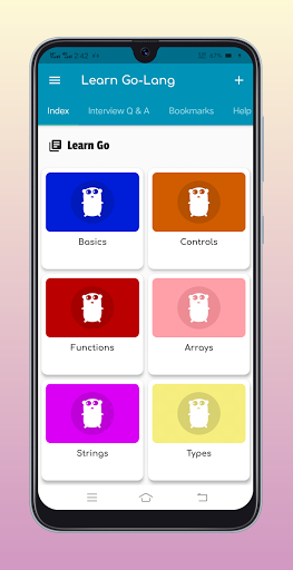 Guide to Learn Go Lang PRO Screen 2