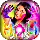 Holi Photo Frame 2018 icon