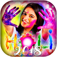 Holi Photo Frame 2018