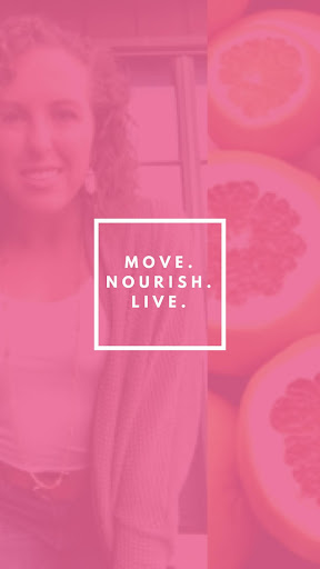 Android application Move Nourish Live screenshort