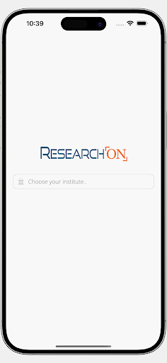 Android application ResearchON screenshort