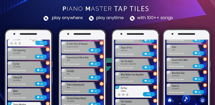 Piano Master Tap Tiles - 1912241624 - (Android)