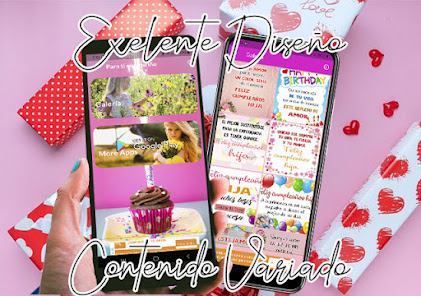 Screenshot 2 Feliz Cumpleaños Hija, Frases android