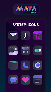 Maya Dark Icon Pack Screenshot