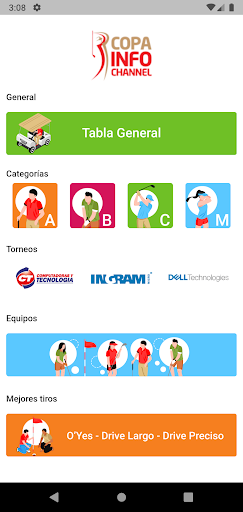 Android application Copa Infochannel screenshort