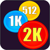 Merge Dots 2K - shoot balls, solve puzzles icon