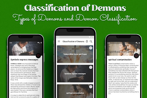Android application Classification of Demons screenshort