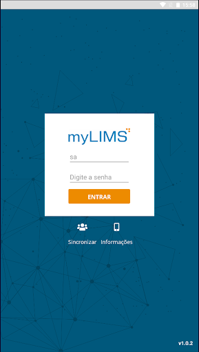 Android application myLIMS Mobile Coleta screenshort