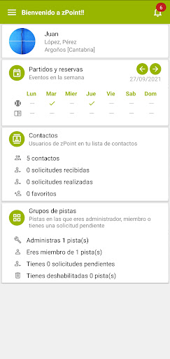 Android application zPoint screenshort