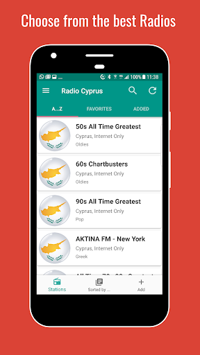 Android application Cyprus Radio Stations screenshort