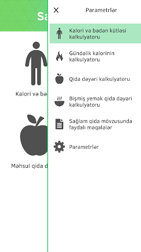 Sağlam qida Screen 2