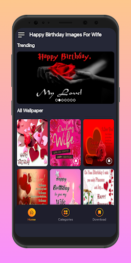 Happy Birthday Images For Wife Screen 2