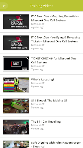 Missouri 811 Screen 3