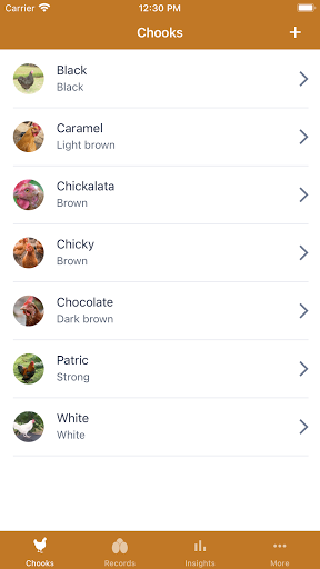 Chookbook Screen 2