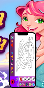 Princesse Ariel Game Color